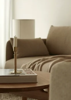 Table d'appoint en chêne naturel 80 x 38 cm Passage - Audo