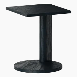 Table d'appoint en chêne noire Galta Forte Side - Kann Design