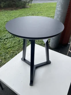 Table d'appoint en chêne noir S Tripod Modèle d'exposition- Ethnicraft Accessories