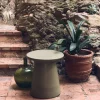 Table d'appoint en faïence M Army - HKLIVING
