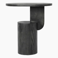 Table d'appoint en frêne teinté noir Insert - Ferm Living