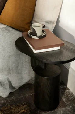 Table d'appoint en frêne teinté noir Insert - Ferm Living