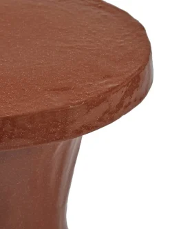 Table d'appoint en grès rust 40x49cm Caro - Serax