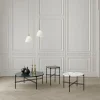 Table d'appoint en marbre blanc 40 cm TS - Gubi