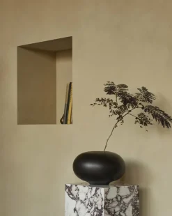 Table d'appoint en marbre calacatta viola 30 x 75 cm Plinth Pedestal - Audo
