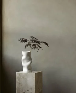 Table d'appoint en marbre kunis breccia 30 x 75 cm Plinth Pedestal - Audo