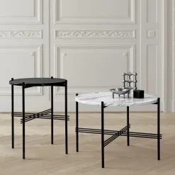 Table d'appoint en marbre vert 40 cm TS - Gubi