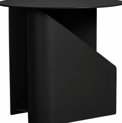 Table d'appoint en métal noir 36x40cm Sentrum - Woud