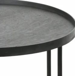 Table d'appoint en métal à plateau rond S - Ethnicraft Accessories