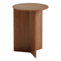 Table d'appoint en noyer Slit - HAY