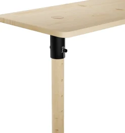 Table d'appoint en pin naturel 55x30x67cm Adjust - Karup Design