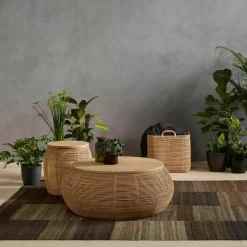 Table d'appoint en rotin Vivi - Vincent Sheppard