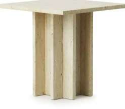 Table d'appoint en travertin 45 x 43 cm Edge - Normann Copenhagen