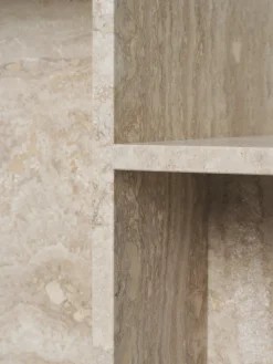 Table d'appoint en travertin 35 x 50 x 59,5 cm Distinct - Ferm Living