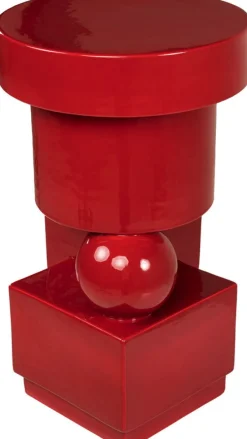 Table d'appoint et jardinière en céramqiue rouge 30x50cm Vector - Versmissen