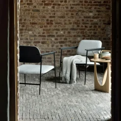 Table d'appoint géométrique en chêne - Ethnicraft Accessories