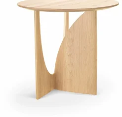 Table d'appoint géométrique en chêne - Ethnicraft Accessories