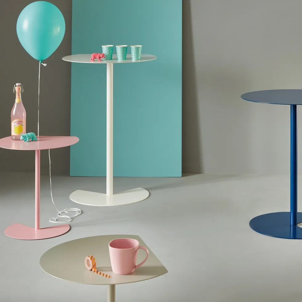 Table d'appoint gris clair Way Sofa - Meme Design