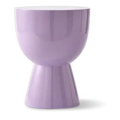 Table d'appoint lilas laqué 46 cm Tip tap - Pols Potten