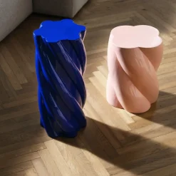 Table d'appoint marshmallow bleue - &Klevering