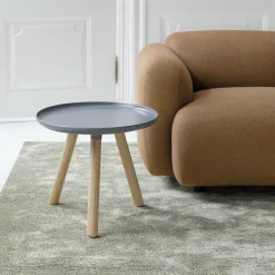 Table d'appoint noir et frêne L Tablo noir - Normann Copenhagen