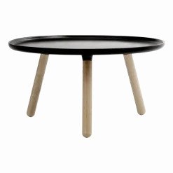 Table d'appoint noir et frêne L Tablo noir - Normann Copenhagen