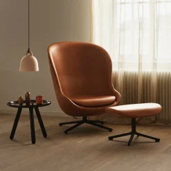 Table d'appoint noir et frêne L Tablo noir - Normann Copenhagen