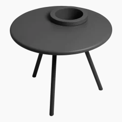 Table d'appoint pot de fleur intégré anthracite Bakkes - Fatboy
