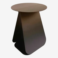 Table d'appoint ronde en acier dégradé Youmy - Mlle Jo