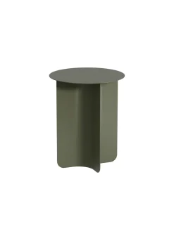 Table d'appoint ronde en acier vert 40x50cm Yaro - Metallbude
