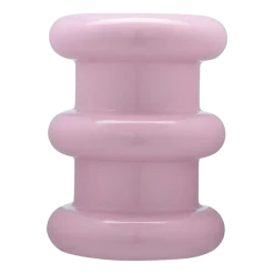 Table d'appoint rose Pilastro Sottsass - Kartell