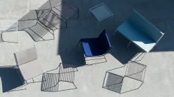 Table d'appoint String Gris clair - Hübsch