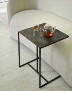 Table d'appoint Triptic whisky lava - Ethnicraft Accessories