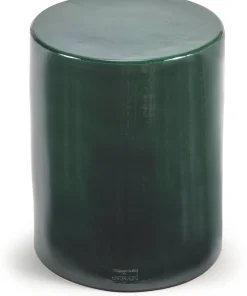 Table d'appoint verte foncé en céramique 37 x 46 cm Marie Michielssen - Serax