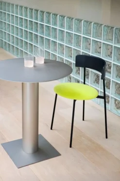 Table de bistrot en métal chromé 70x75cm Kit - Fest Amsterdam