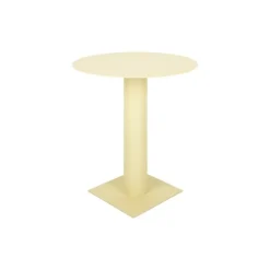 Table de bistrot en métal jaune 70x75cm Kit - Fest Amsterdam