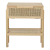 Table de chevet cannage Manon - Bloomingville