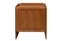 Table de chevet en bois mindi droit 56x48x60cm Mika - Versmissen