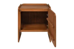 Table de chevet en bois mindi gauche 56x48x60cm Mika - Versmissen