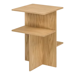 Table de chevet en chêne Atik - noo.ma