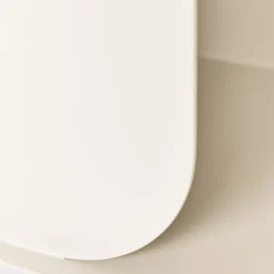 Table de chevet murale en acier ivoire 40 x 20,5 x 25 cm - Nobodinoz