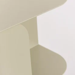 Table de chevet murale en acier vert sauge 40 x 20,5 x 25 cm - Nobodinoz
