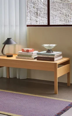 Table de chevet murale en bois de chêne naturel 30x20x15cm AtHand - Hübsch