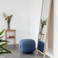 Table de console en chêne naturel avec étagère à barreaux - Hübsch