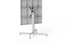 Table de jardin carrée en aluminium gris clair 80x76cm Fred's - Fatboy