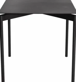 Table de jardin carrée noire Fromme - Petite friture