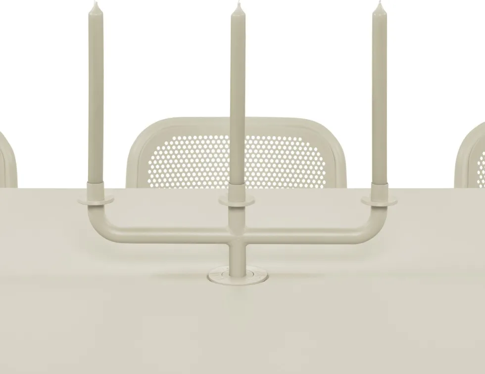 Table de jardin rectangulaire beige Toni Tablo - Fatboy