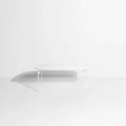 Table de jardin rectangulaire blanche 180 cm Week-End - Petite Friture