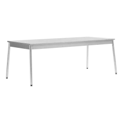 Table de jardin rectangulaire en aluminium anodisé 200x89x73cm Ex - Normann Copenhagen