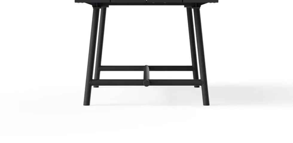 Table de jardin rectangulaire en aluminium anthracite 220x100x76cm Fred's - Fatboy